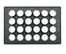 德國艾本德(Eppendorf)Cell Imaging Plates，帶板蓋，黑色底透，平底無菌、無熱原,無RNase和DNase,無人類和細菌DNA。無細胞毒素,24孔細胞成像培養(yǎng)板,25μm薄膜